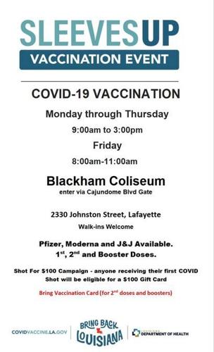 Sleeves Up Vaccination Event