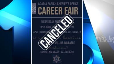 Acadia Parish Sheriff's Office Cancels First Job Fair Over COVID Concerns