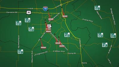 Lafayette Dangerous Roads