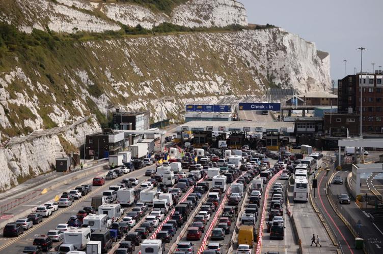 Brexit blamed for delays as British truckers and travelers face gridlock at Dover