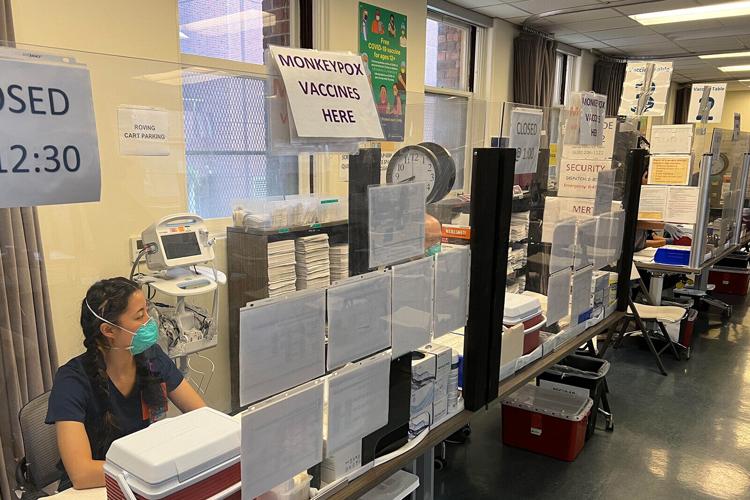 Gay men are lining up as early as 2 a.m. for monkeypox vaccines. Many leave empty-handed