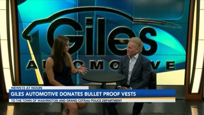 Giles Bullet Proof Vest Donation