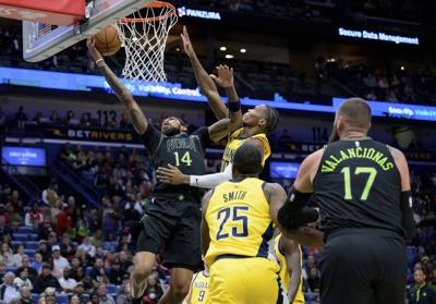 Pacers Pelicans Basketball