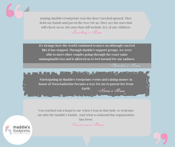 Maddie's Footprints Flyer